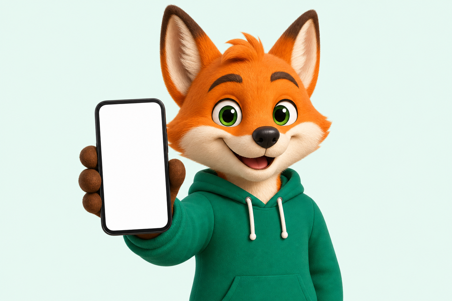 Fox, rachat-telephone.com mascot